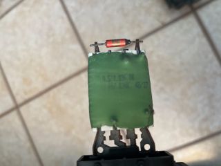 bontott OPEL CORSA D Előtét Ellenállás Fűtőmotor