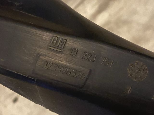 bontott OPEL CORSA D Első Lökhárító Alsó (Műanyag)