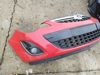 bontott OPEL CORSA D Első Lökhárító (Részeivel)