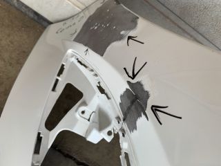 bontott OPEL CORSA D Első Lökhárító (Üresen)