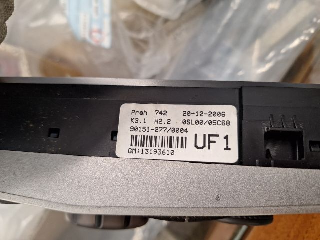 bontott OPEL CORSA D Fűtéskapcsoló (manuális klímás)