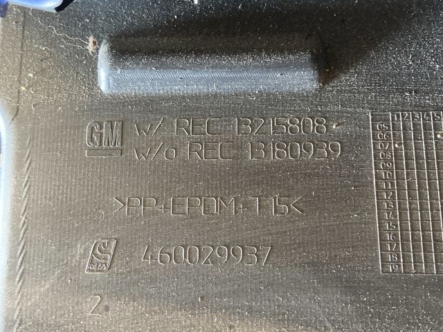 bontott OPEL CORSA D Hátfal Burkolat