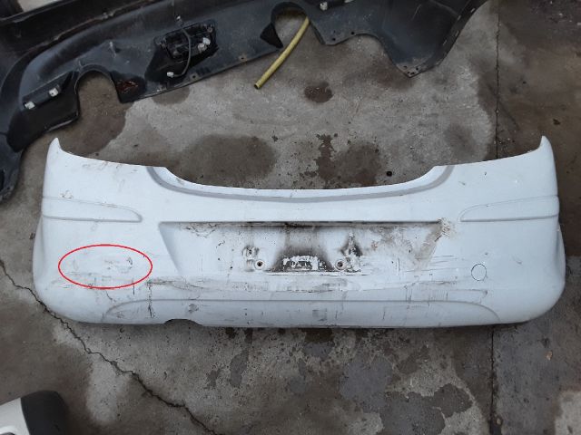 bontott OPEL CORSA D Hátsó Lökhárító (Részeivel)