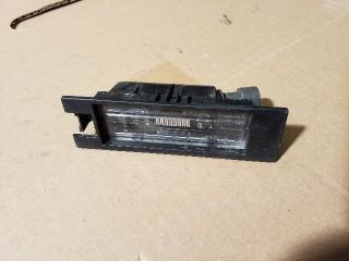 bontott OPEL CORSA D Hátsó Rendszámtábla Világítás