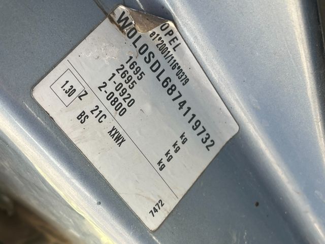 bontott OPEL CORSA D Jobb B Oszlop Burkolat