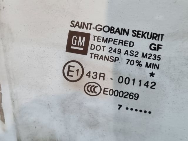 bontott OPEL CORSA D Jobb első Ablak