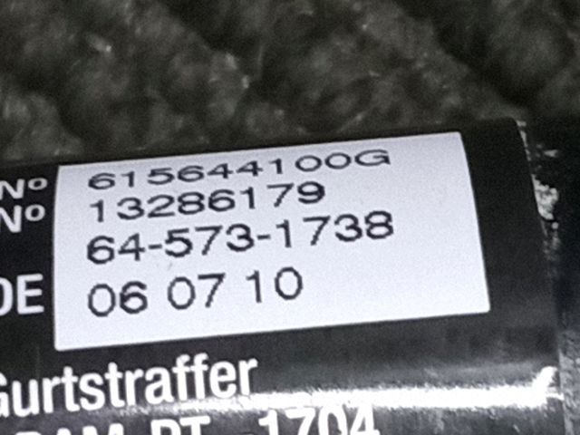 bontott OPEL CORSA D Jobb első Biztonsági Öv Csat