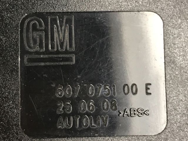 bontott OPEL CORSA D Jobb első Biztonsági Öv Csat