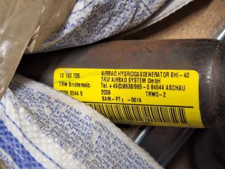 bontott OPEL CORSA D Jobb első Függöny Légzsák