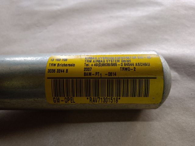 bontott OPEL CORSA D Jobb első Függöny Légzsák
