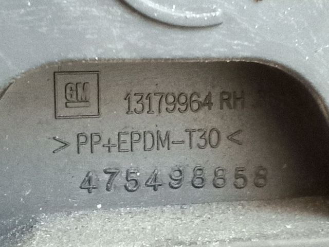 bontott OPEL CORSA D Jobb első Oldal Lökhárító Tartó (Műanyag)