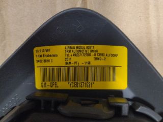 bontott OPEL CORSA D Jobb Függönylégzsák és Oldallégzsák