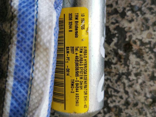 bontott OPEL CORSA D Jobb Függönylégzsák és Oldallégzsák