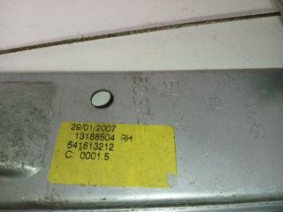 bontott OPEL CORSA D Jobb hátsó Ablakemelő Szerkezet (Mechanikus)