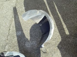 bontott OPEL CORSA D Jobb hátsó Dobbetét (Kerékjárati, Műanyag)