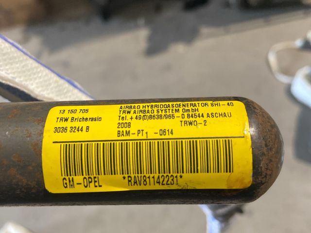 bontott OPEL CORSA D Jobb hátsó Függöny Légzsák