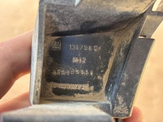 bontott OPEL CORSA D Jobb hátsó Lökhárító Tartó (Műanyag)