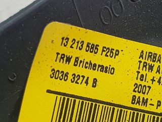 bontott OPEL CORSA D Jobb Oldallégzsák