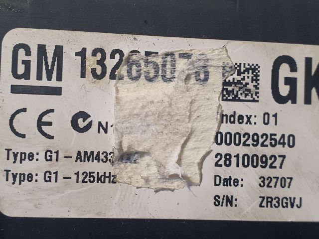 bontott OPEL CORSA D Komfort Elektronika