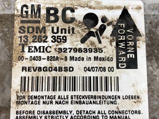 bontott OPEL CORSA D Légzsák Elektronika