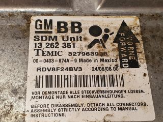 bontott OPEL CORSA D Légzsák Elektronika