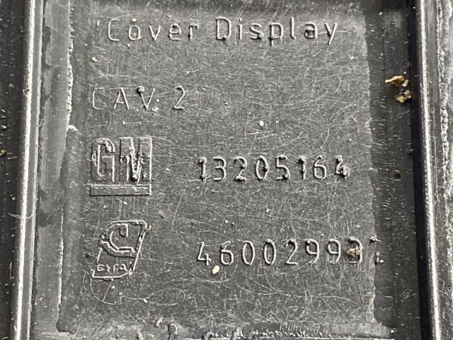 bontott OPEL CORSA D Multifunkciós Kijelző Keret