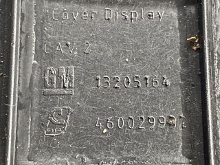 bontott OPEL CORSA D Multifunkciós Kijelző Keret