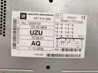 bontott OPEL CORSA D Rádió / CD