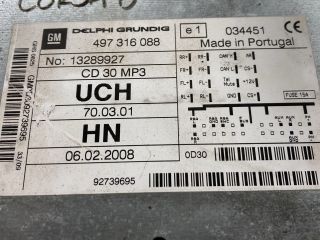 bontott OPEL CORSA D Rádió / CD