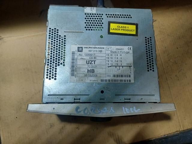 bontott OPEL CORSA D Rádió / CD