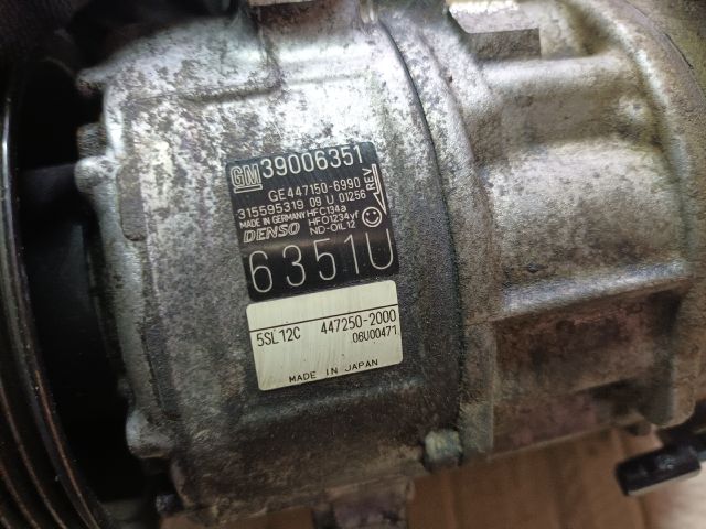 bontott OPEL CORSA E Klímakompresszor