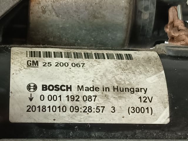 bontott OPEL CORSA E Önindító