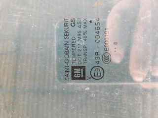 bontott OPEL CORSA E Bal hátsó Ablak