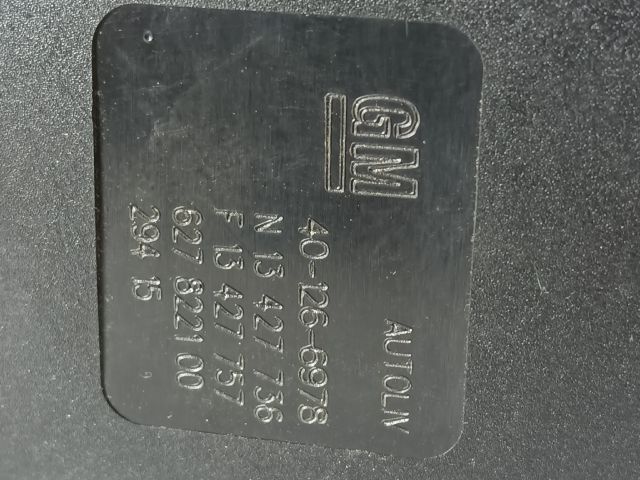 bontott OPEL CORSA E Bal hátsó Biztonsági Öv Csat