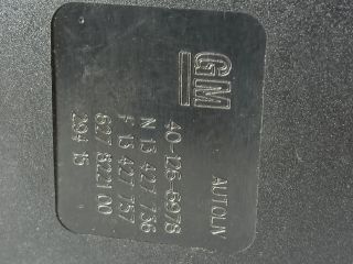 bontott OPEL CORSA E Bal hátsó Biztonsági Öv Csat