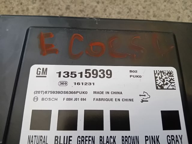 bontott OPEL CORSA E Biztosítéktábla Utastér