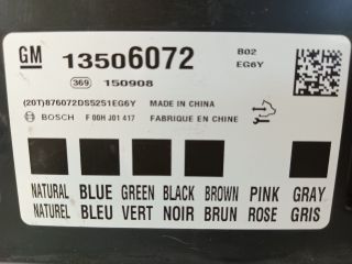 bontott OPEL CORSA E Biztosítéktábla Utastér