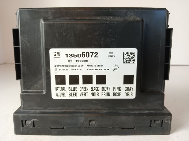 bontott OPEL CORSA E Biztosítéktábla Utastér