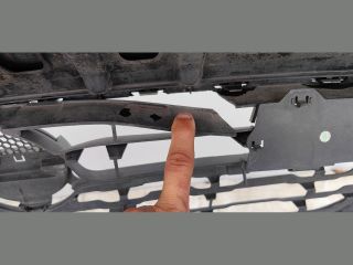 bontott OPEL CORSA E Első Lökhárító (Üresen)