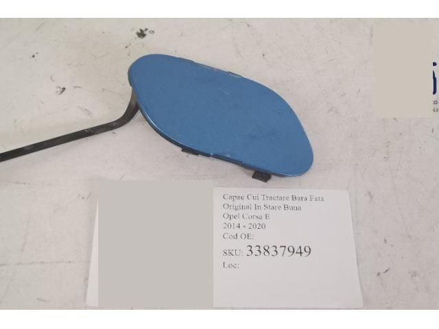 bontott OPEL CORSA E Első Vonószem Burkolat