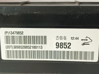 bontott OPEL CORSA E Fűtés Vezérlő Modul