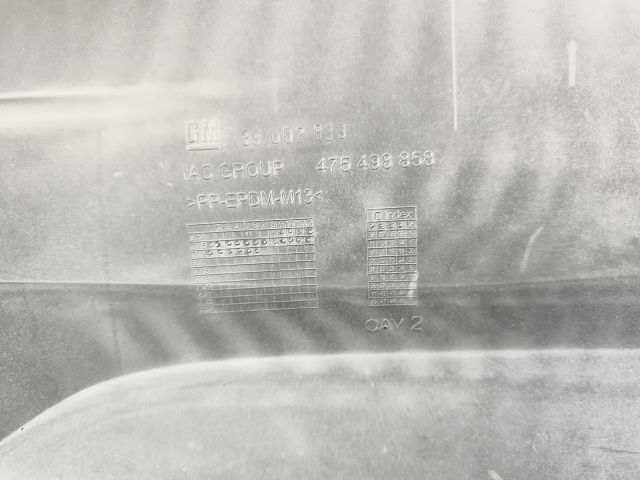 bontott OPEL CORSA E Hátsó Lökhárító (Üresen)