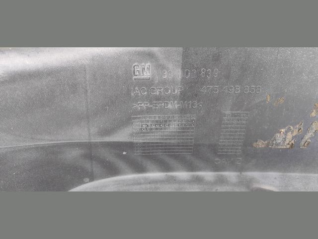 bontott OPEL CORSA E Hátsó Lökhárító (Üresen)