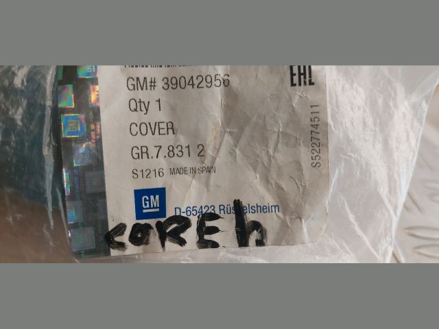 bontott OPEL CORSA E Hátsó Vonószem Burkolat