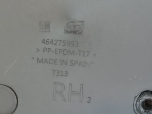 bontott OPEL CORSA E Jobb első Ajtó Kárpit