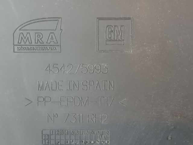 bontott OPEL CORSA E Jobb első Ajtó Kárpit