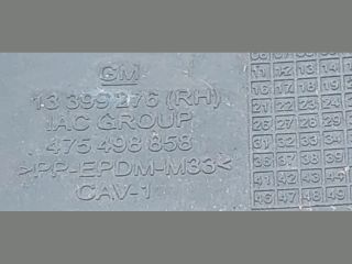 bontott OPEL CORSA E Jobb Ködlámpa Rács