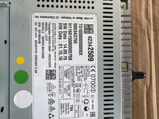 bontott OPEL CORSA E Navigációs Fejegység