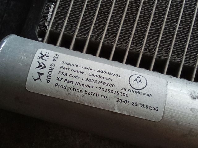 bontott OPEL CORSA F Klímahűtő Radiátor