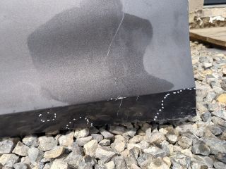 bontott OPEL CORSA F Bal első Ajtó (Üres lemez)